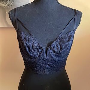 Black Lace Bra